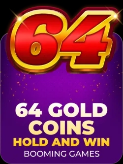 64 Gold Coins Hold And Win