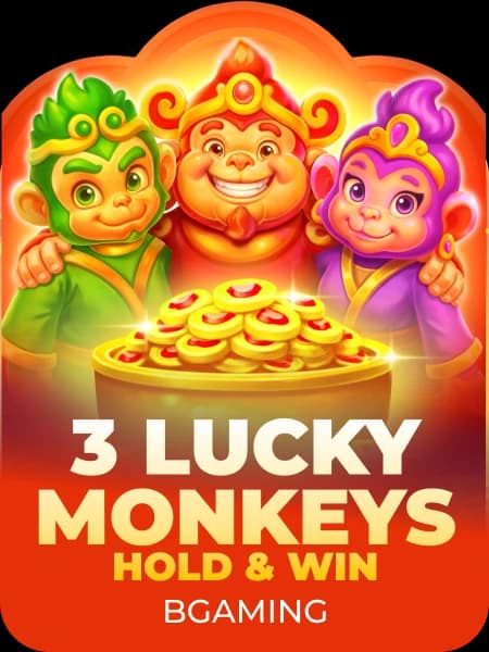 3 Lucky Monkeys Hold and Win