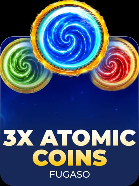 3X Atomic Coins